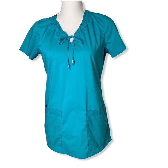 KOI SCRUB TOP - Picture 1 of 14